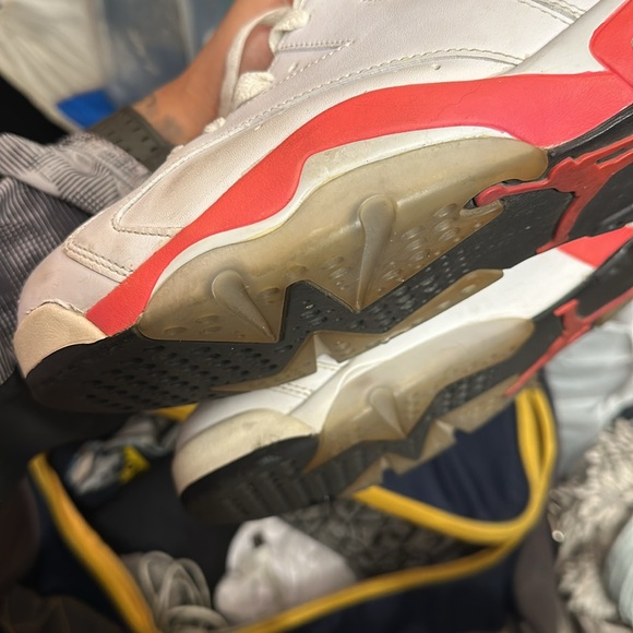 Air Jordan 6 Retro “White Infrared” size 11.5 men’s still in good condition - Picture 7 of 7